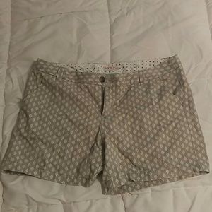 Shorts Merona size 10 grey w print